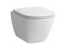 LAUFEN Miska podwieszana WC LUA ADVANCED rimless + deska wc SLIM wolnoopadająca biały H8660800000001